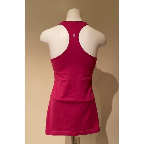 Lululemon Modern Racerback Raspberry Size 8 - Picture 1 of 6